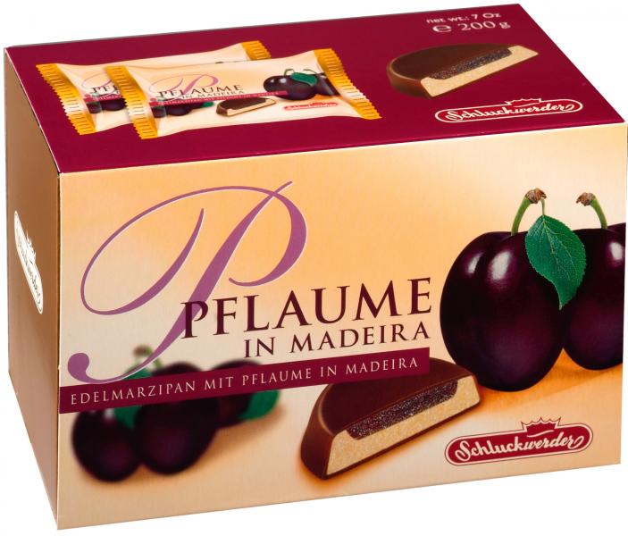 Schluckwerder Pflaume in Madeira Edelmarzipan von Schluckwerder