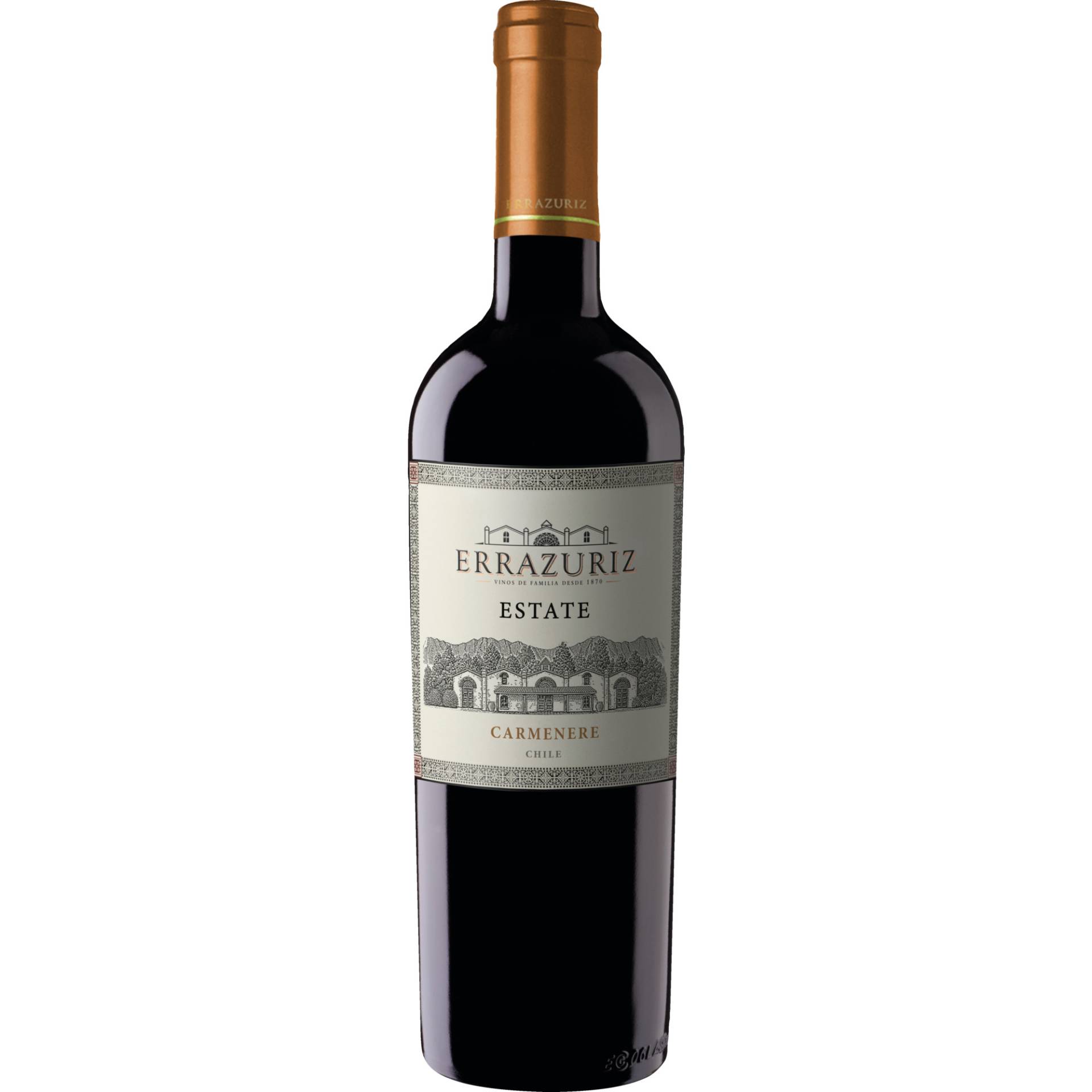 Errazuriz Estate Carménère, Valle de Aconcagua, Valle de Aconcagua, 2022, Rotwein von Schlumberger Vertreibsgesellschaft, Buschstraße 20, D-53340 Meckenheim