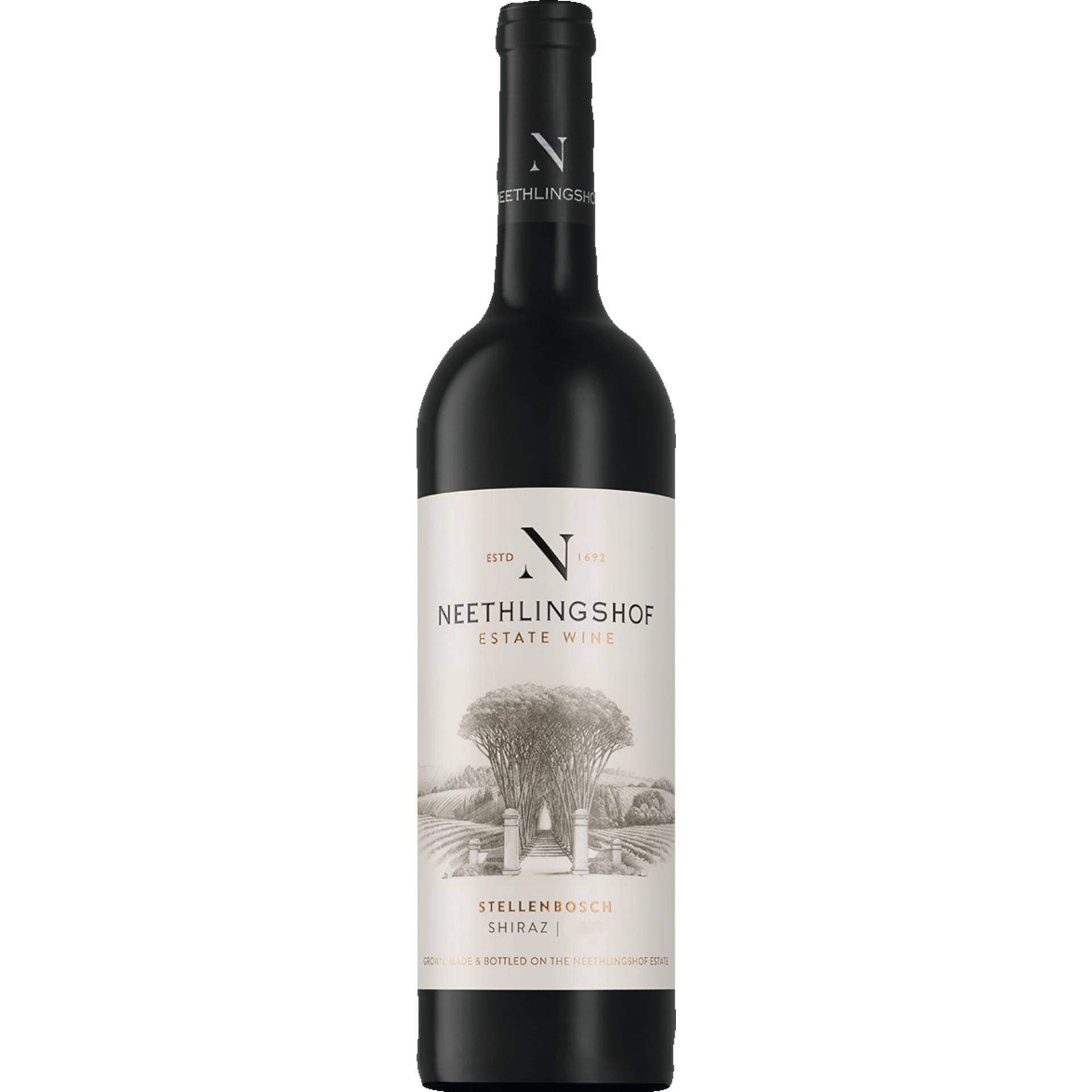 Neethlingshof Shiraz, Stellenbosch WO, Western Cape, 2020, Rotwein von Schlumberger Vertriebs GmbH, Buschstrasse 20, D - 53340 Meckenheim