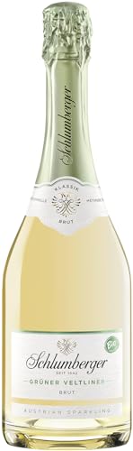 Schlumberger Grüner Veltliner Brut Klassik I Austrian Sparkling Sekt I Methode Traditionelle I 750ml von Schlumberger