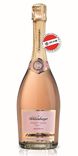 Schlumberger Pinot Noir Brut Reserve I Austrian Sparkling Sekt I Methode Traditionelle I 750ml von Schlumberger