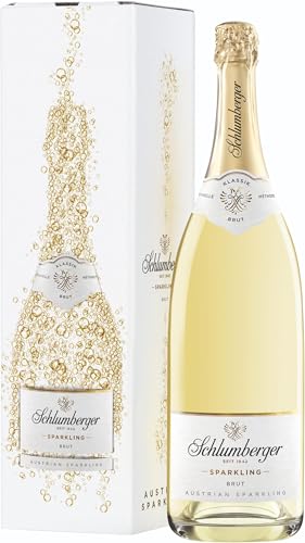 Schlumberger Sparkling Brut Klassik I Austrian Sparkling Sekt I Methode Traditionelle I 3,0l von Schlumberger