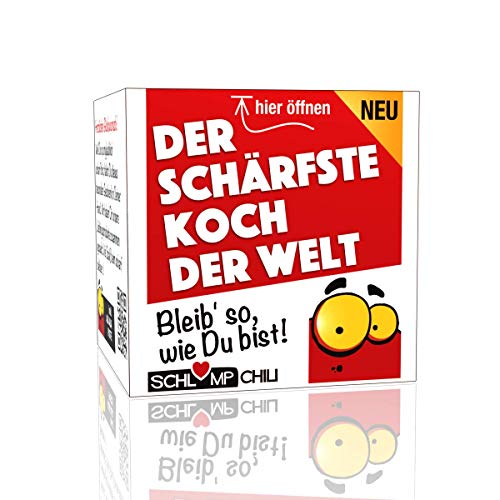 Schlump-Chili⎥Der schärfste Koch der Welt - Ein witziges Geschenk Set für Männer! von Schlump-Chili