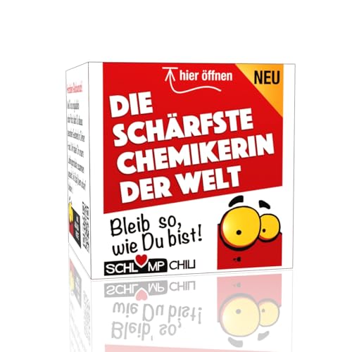 Schlump-Chili Die schärfste Chemikerin der Welt Geschenk Set - Ein witziges Präsent von Schlump-Chili