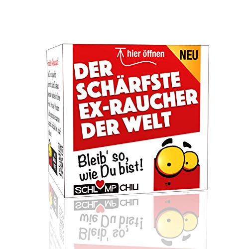 Schlump-Chili⎥Rauchfrei Geschenk - Der schärfste Ex-Raucher der Welt! Cooles Präsent für Nichtraucher von Schlump-Chili