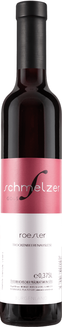 Rösler Trockenbeerenauslese 2014 von Schmelzer