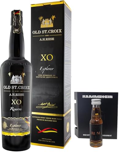 A.H. Riise XO Explorer XO Germany Edition 40% 0,7 Liter incl. Rum Miniatur by Schnapsbaron® von Schnapsbaron