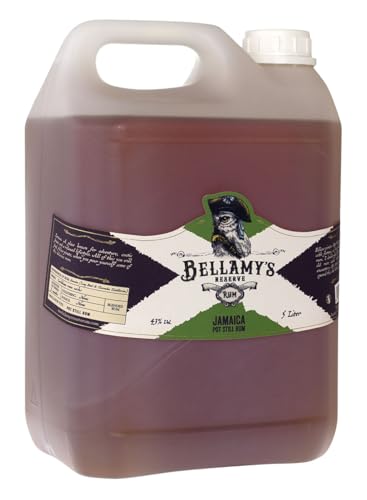 BELLAMY'S RESERVE RUM Jamaica Pot Still Rum Long Pond & Clarendon Distilleries 5 Liter Kanister Vol. 0,7 Liter vom Schnapsbaron® von Schnapsbaron