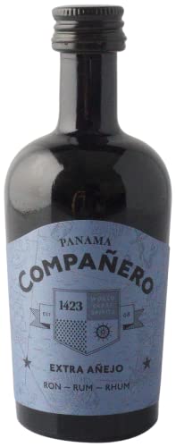 Companero Ron Panama Extra Anejo 54% Vol. 6 x 0,05L – Intensiver Genuss aus Panama by Schnapsbaron® von Schnapsbaron