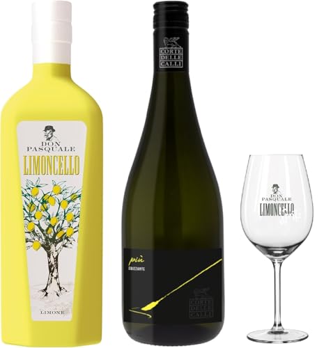 Don Pasquale Limoncello & Corte delle Calli Piu Spritz Set incl. Glas by Schnapsbaron® von Schnapsbaron