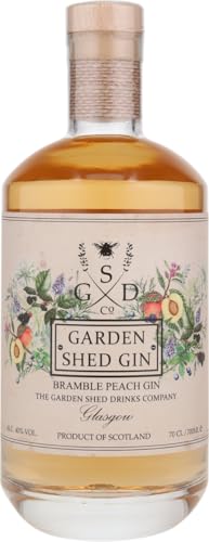 Garden Shed Bramble & Peach Gin aus Schottland 40% 0,7 Liter by Schnapsbaron® von Schnapsbaron