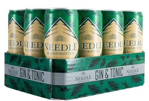 Needle Gin meets Tonic Tray 10% Vol. 12 x 0,33 Liter by Schnapsbaron® von Schnapsbaron