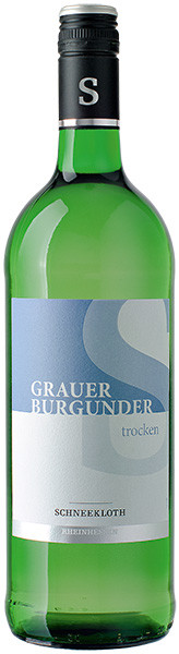 Schneekloth Grauer Burgunder Weißwein trocken 1 l von Weinhaus Schneekloth