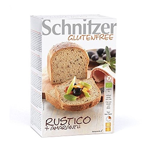 Schnitzer Gluten Free | Rustico GF Bread with Amaranth | 1 x 500g von Schnitzer glutenfree