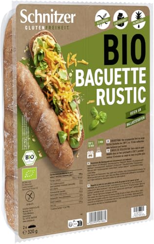 Bio Baguette Rustic 18 x 320 gr von Schnitzer