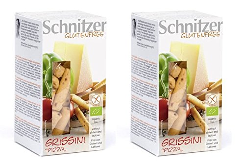 Schnitzer Bio GRISSINI "PIZZA", glutenfrei , 2 x 100g von Schnitzer