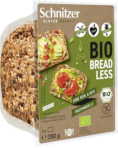 Schnitzer Bio Glutenfreiheit Bread Less, 5 x 350g von Schnitzer