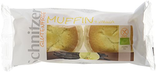 Schnitzer Vanille Muffins -Glutenfrei- Bio Brot, 6er Pack (6x 140 g) von Schnitzer