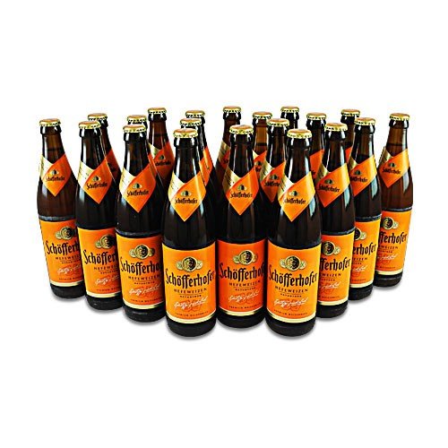 Schöfferhofer Weizen naturtrüb (20 Flaschen à 0,5 l / 5,0% vol.) von GREAT BRITISH TRADING LIMITED