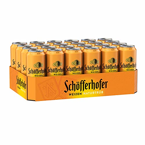 Schöfferhofer Weizen Naturtrüb, EINWEG 24x0,50 L Dose von Schöfferhofer