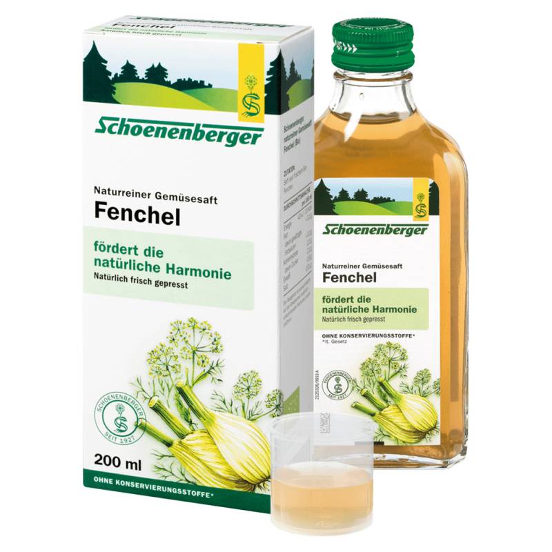 Bio Fenchel Saft von Schoenenberger