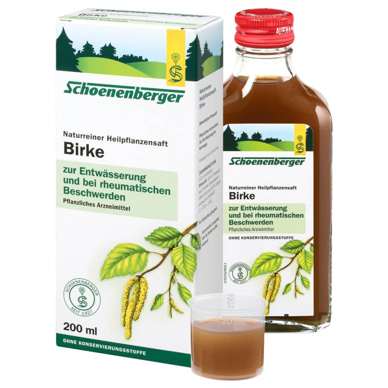 Birkenblätter Heilpflanzensaft von Schoenenberger