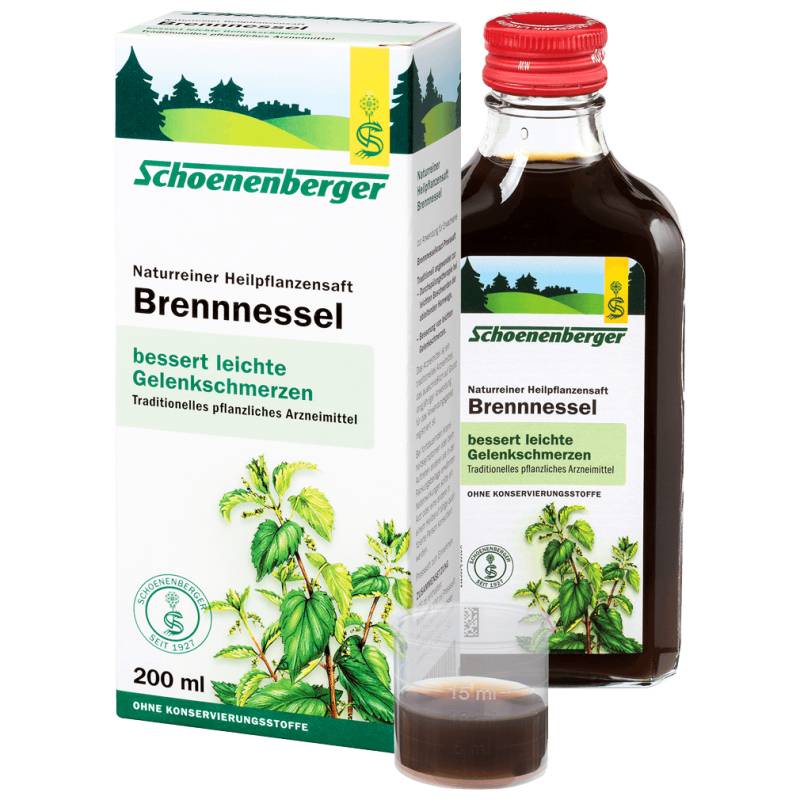 Brennnessel-Heilpflanzensaft von Schoenenberger
