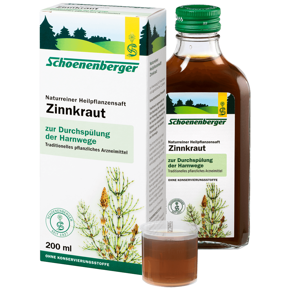 Zinnkraut-Heilpflanzensaft von Schoenenberger