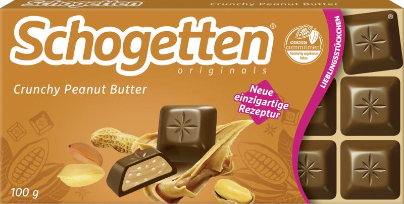 Schogetten Originals Crunchy Peanut Butter von Schogetten