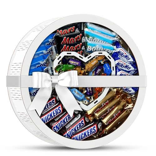 Riesen Schokoladen Geschenkset | Süßigkeiten Großpackung mit Snickers, Mars, Knoppers, Bounty, Merci | XXL Geschenkideen für jeden Anlass | Geschenk für Frau, Mann, Freund, Freundin, Schwester von Schokofreunde Geschenke