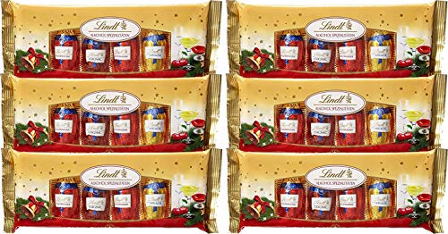 Lindt & Sprüngli Alkohol-Fläschchen Zartbitter Schokolade (6 x 132 g) von Schokolade