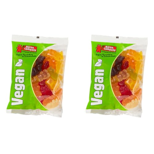 Fruchtgummibären XXL | 5 fruchtige Geschmacksrichtungen mit 10% Fruchtsaft | vegan | 400g (2 x 200g) von Schrader