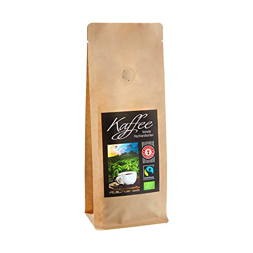 Kaffee Nuevo San Antonio Bio Fairtrade, ganze Bohne (1 x 250g) 250g (Ganze Bohne) von Schrader