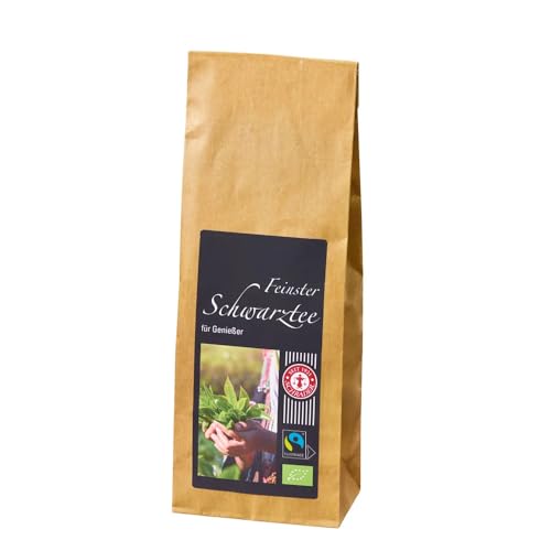 Schrader | Schwarzer Tee | Darjeeling Second Flush | Teegarten Bannockburn | lose Blätter | Bio-Schwarztee | Fairtrade | 100g von Schrader