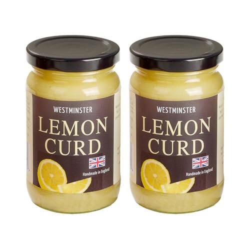 Westminster Lemon Curd, britische Zitronen-Eierbutter, glutenfrei (2 x 330 g) von Schrader