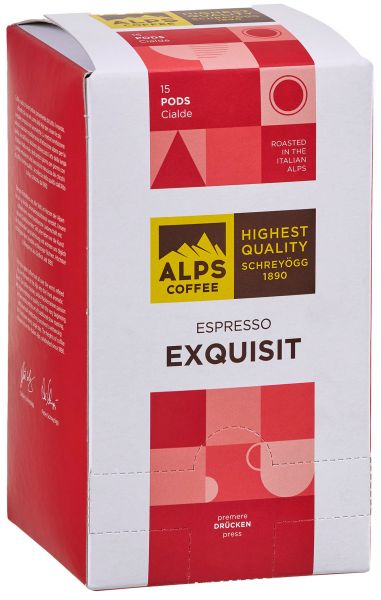 Alps Coffee Exquisit Espresso Pads - Kaffeepads von Alps Coffee