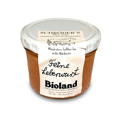 Schröder's Bio Feine Leberwurst (160 g) - Bio von Schröder's Bio