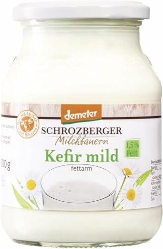 Schrozberger Milchbauern Bio Fettarmer Kefir mild (6 x 500 gr) von Schrozberg