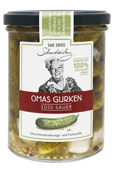 Schudeisky Omas Gurken süß-sauer von Schudeisky