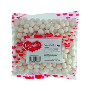 Schuttelaar | Pepermuntballen | 6 x 1 kg von Schuttelaar