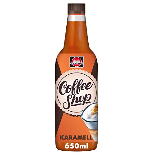 Schwartau Coffee Shop Caramel, Kaffeesirup, 6er Pack (6 x 650 ml) von Schwartau