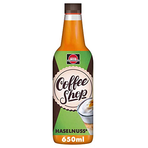 Schwartau Coffee Shop Haselnuss, Kaffeesirup, 6er Pack (6 x 650 ml) von Schwartau