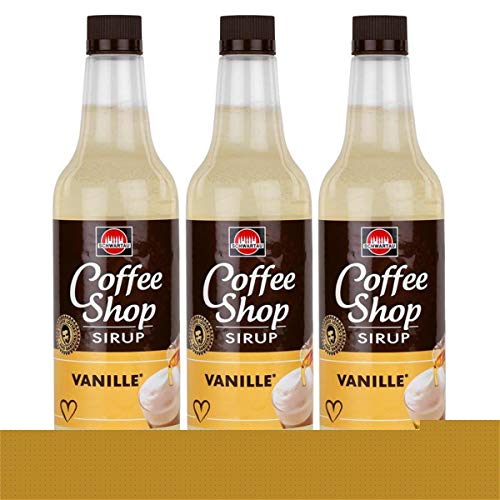 Schwartau Coffee Shop Sirup Vanille 650ml - Verfeinert ihren Kaffee (3er Pack) von Schwartau