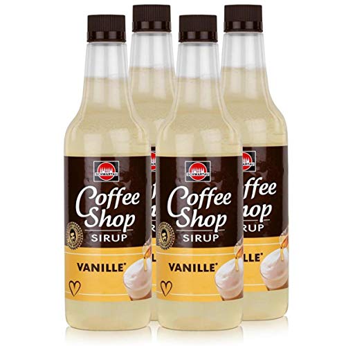 Schwartau Coffee Shop Sirup Vanille 650ml - Verfeinert ihren Kaffee (4er Pack) von Schwartau