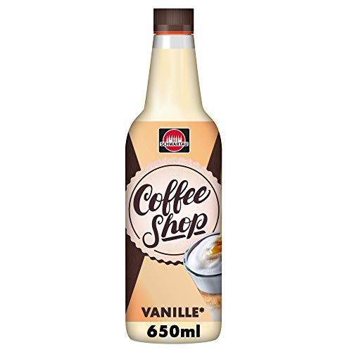 Schwartau Coffee Shop Vanille, Kaffeesirup, 6er Pack (6 x 650 ml) von Schwartau