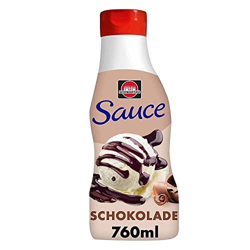 Schwartau Dessert Sauce Schokolade, zum Verfeinern von Desserts und Eis, 760ml von Schwartau