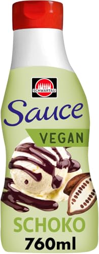 Schwartau Dessert Sauce Schokolade VEGAN, zum Verfeinern von Desserts und Eis, 760ml von Schwartau