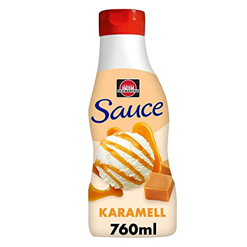 Schwartau Dessert Sauce Caramel, zum Verfeinern von Desserts und Eis, 760ml von Schwartau