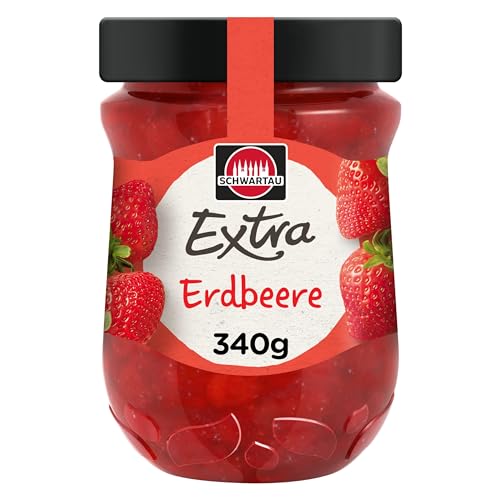 Schwartau Extra Konfitüre, Erdbeere, 340 g von Schwartau