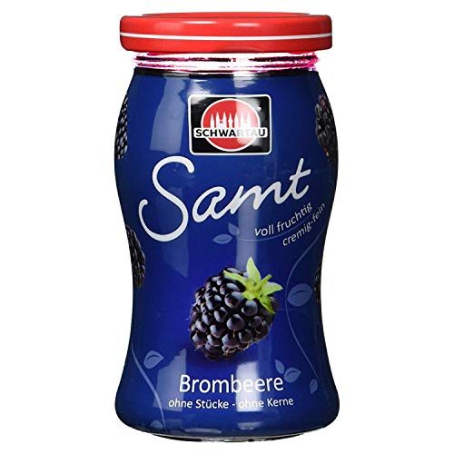 Schwartau Extra Samt Brombeere, 8er Pack (8 x 270 g) von Schwartau